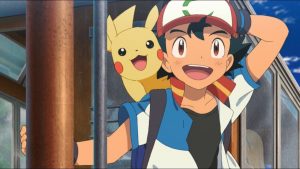 Pokemon Ash and Pikachu