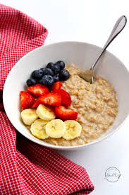 Oatmeal for breakfast foods