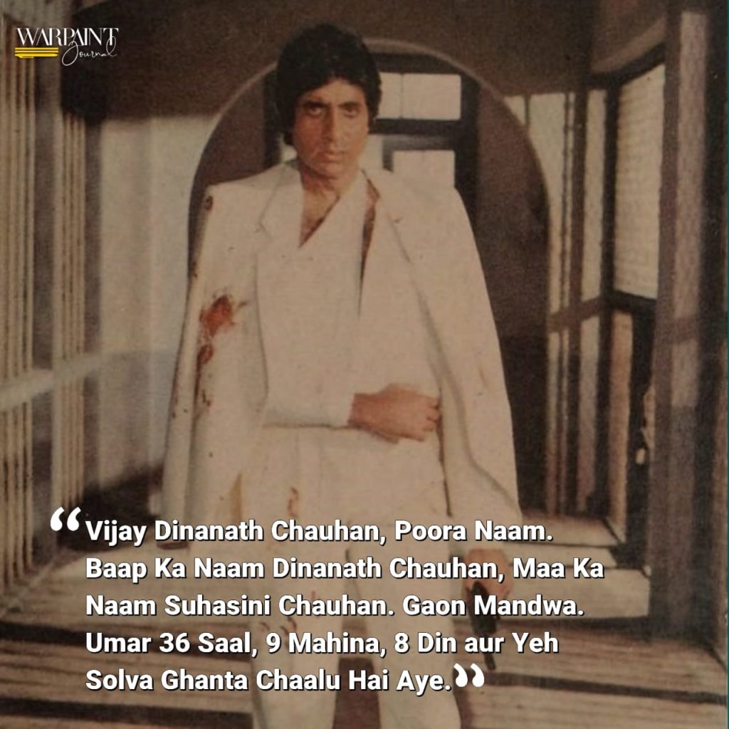 Iconic Dialogues by Amitabh Bachchan: Agneepath