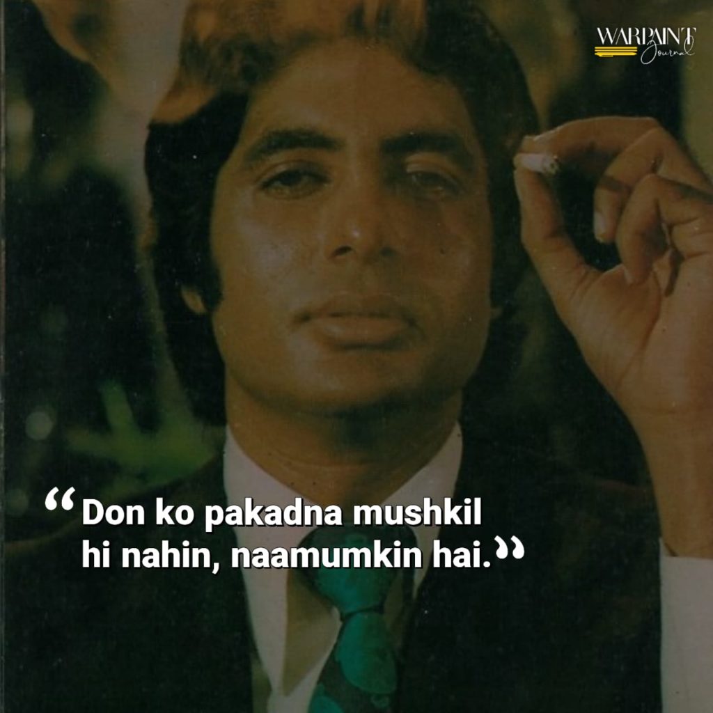 Iconic Dialogues by Amitabh Bachchan: Don