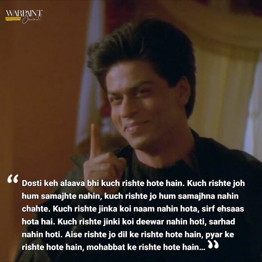 Romantic Dialogues by SRK: Kabhi Khushi Kabhi Gham