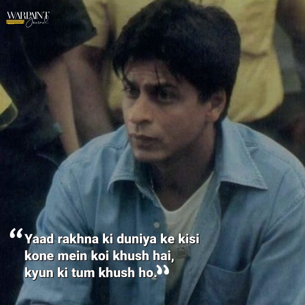 Romantic Dialogues by SRK: Chalte Chalte