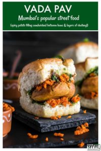 VADA PAV in Indian City Mumbai