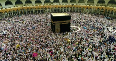 People praying at Mecca