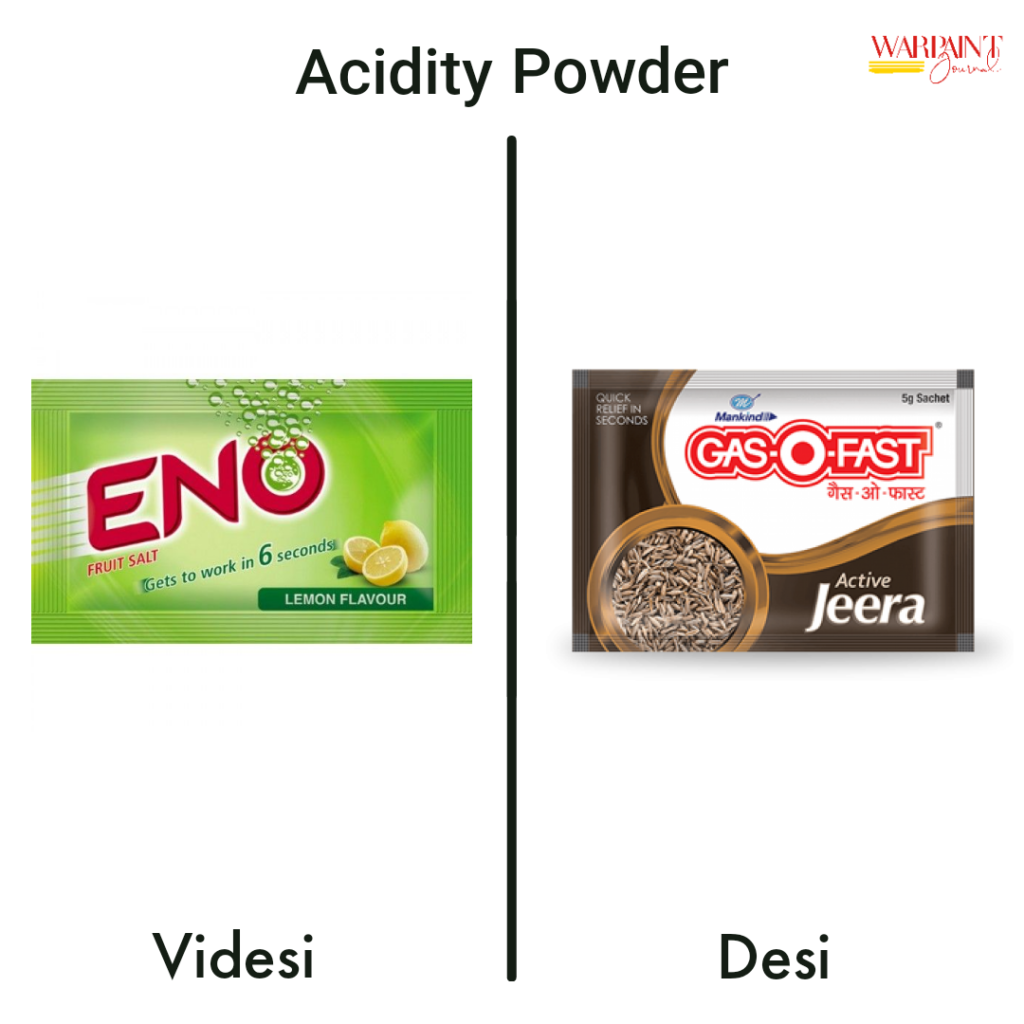 desi, videshi - acidity powder