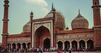 Jama Masjid in Old Delhi, India