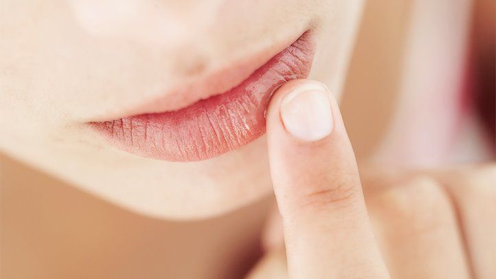 cold often results in dry lips