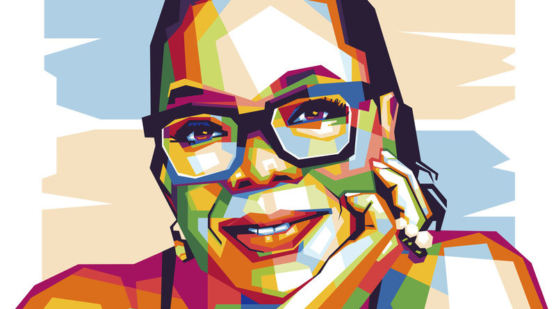 Oprah Winfrey Illustration by Nofa Aji Zatmika on Dribbble for The Oprah Winfrey Show