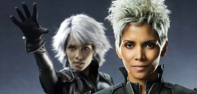Halle Berry as Storm in X-men series for Super Heroines of Marvel 