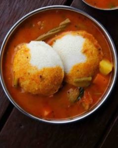 Idli sambhar