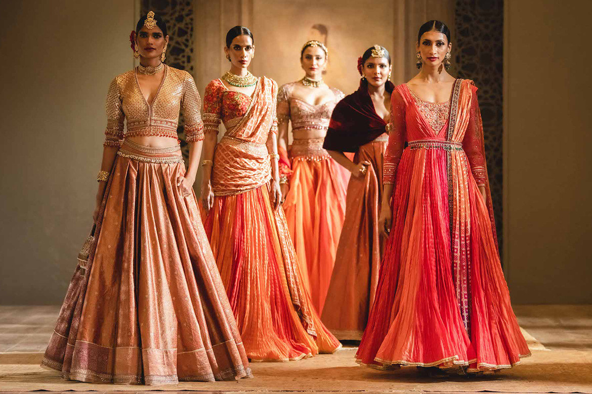 digital fashion show of tarun tahiliani