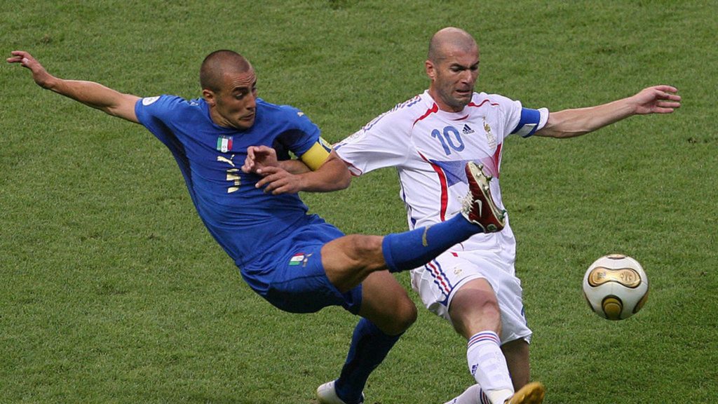 Cannavaro - from a ball boy to a world class dfender