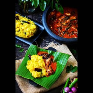 tapioca and fish-kerala