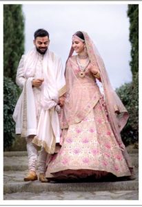 Anuahka in Indian Fashion Label Sabyasachi 