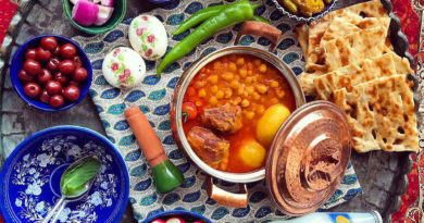 Irani cafe and irani food