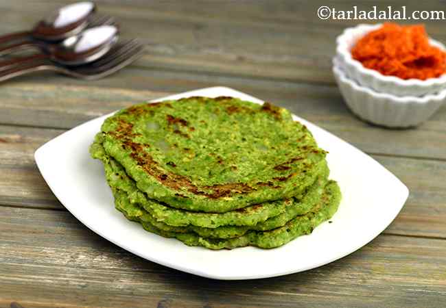 Green Pea Pancake recipe by Tara Dalal