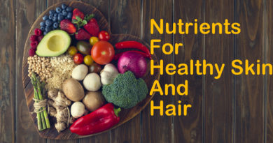nutrients for healthy skin and hair