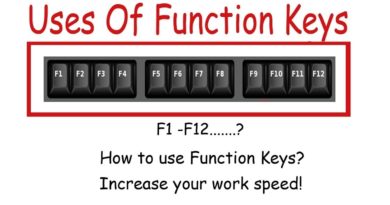 function keys and their uses