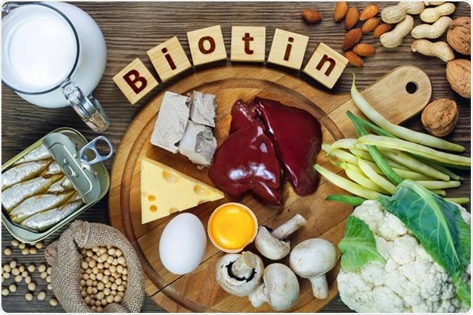 Biotin- nutrients for healthy hair and skin