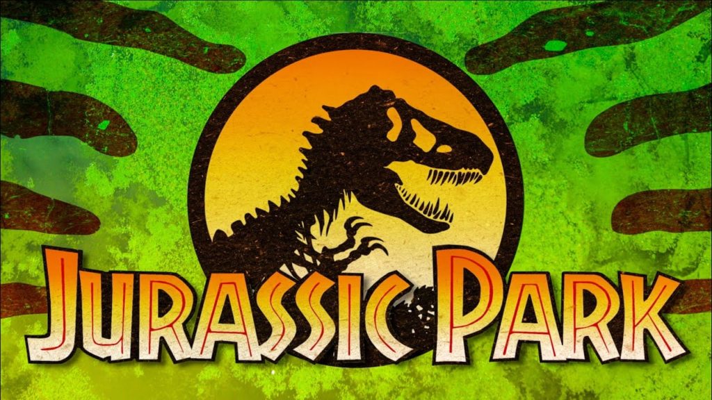 sci-fi movie Jurassic Park poster