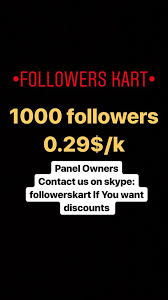 followerskart fake followers and social media scam