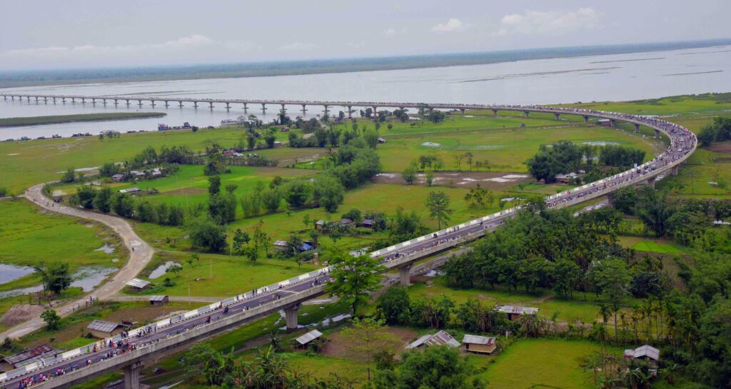 Dhola-Sadiya Bridge In North East India