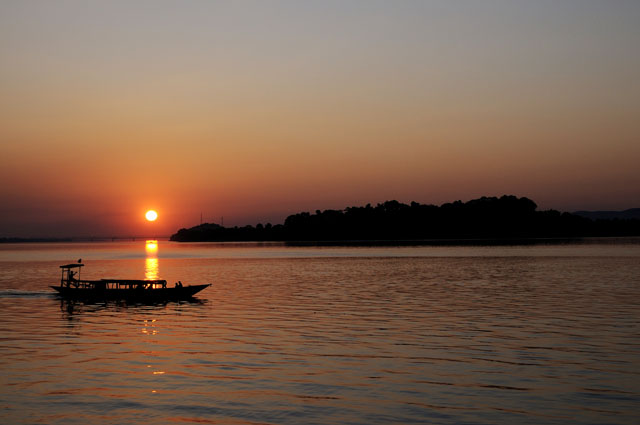 Brahmaputra River In Assam