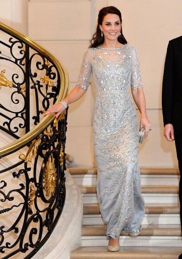 Kate Middleton Walking Down The Stairs