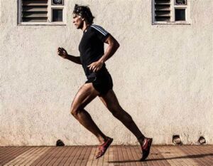 Milind Soman did it again running miles barefoot. 